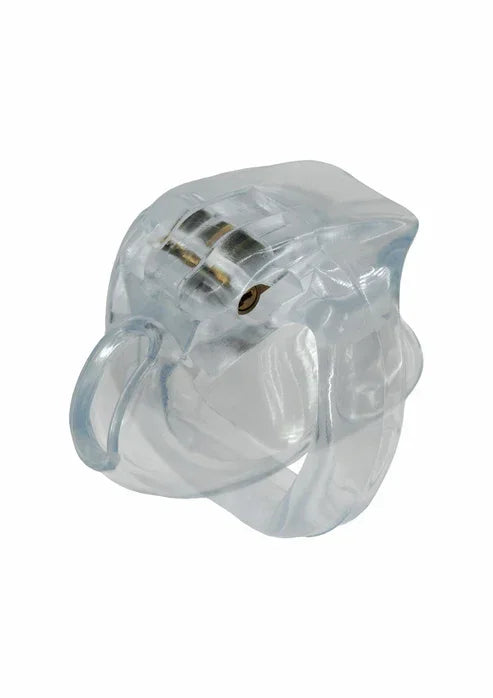 Clear Control Cock Cage X-Short by Hidden Desire - Happytoys Sexshop: online sex shop for Feeling Happy & Easy 😊 - Discreet geleverd