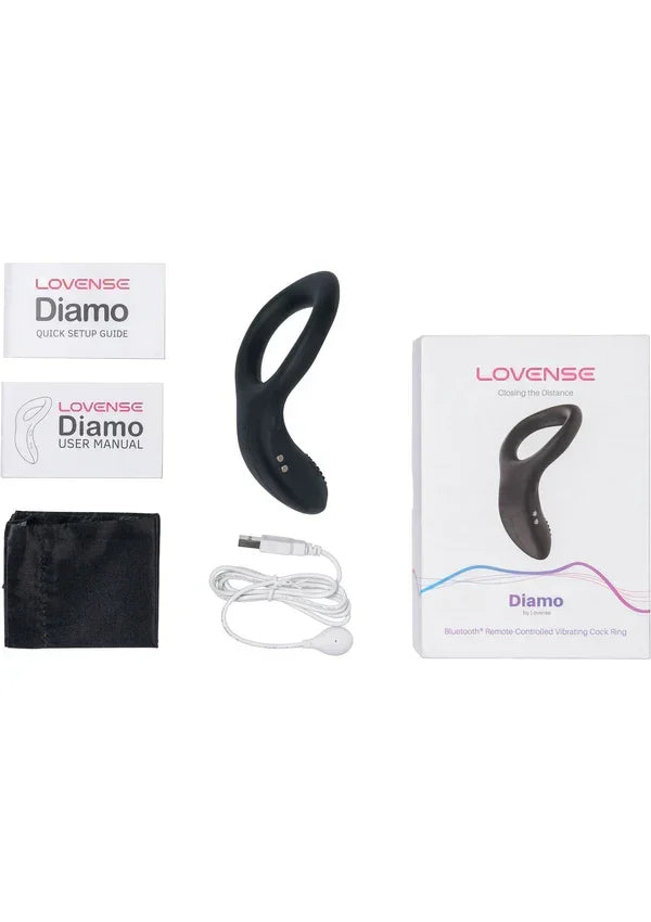 DiamovibratingCockRingbyLovesense7 @ Happytoys Sexshop: online sex shop for Feeling Happy & Easy 😊 the erotic store owned by a woman