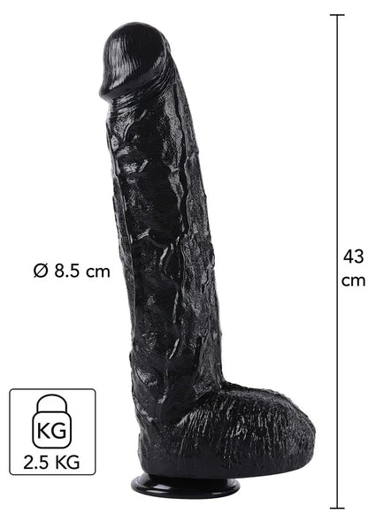 Dong 43 cm by Hidden Desire - Happytoys Sexshop: online sex shop for Feeling Happy & Easy 😊 - Discreet geleverd