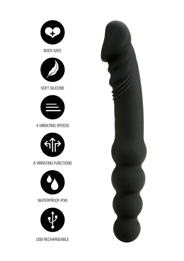 Dual Sided Anal Vibrator by Hidden Desire - Happytoys Sexshop: online sex shop for Feeling Happy & Easy 😊 - Discreet geleverd