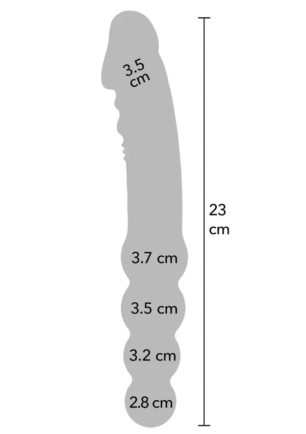 Dual Sided Anal Vibrator by Hidden Desire - Happytoys Sexshop: online sex shop for Feeling Happy & Easy 😊 - Discreet geleverd