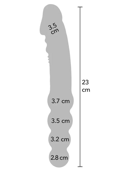 Dual Sided Anal Vibrator by Hidden Desire - Happytoys Sexshop: online sex shop for Feeling Happy & Easy 😊 - Discreet geleverd