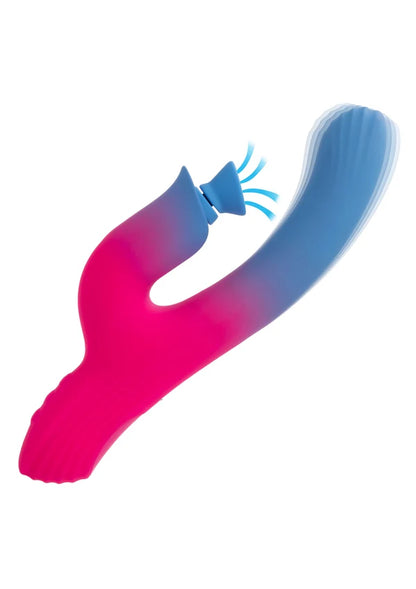Dual Stimulator Suction Vibrator by CalExotics Elation
