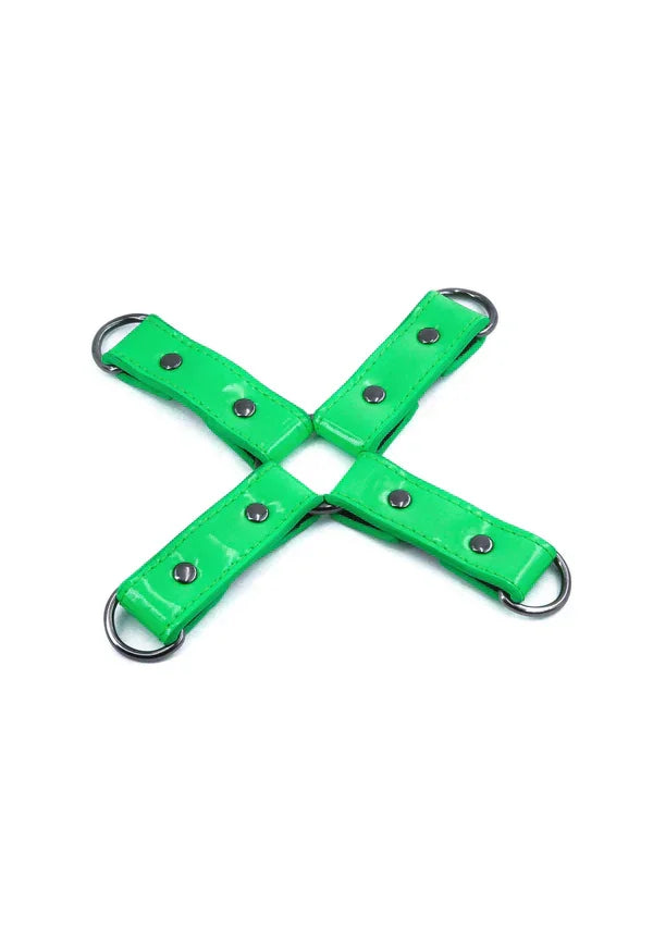 Electra Hog Tie Green by NS Novelties - Happytoys Sexshop: online sex shop for Feeling Happy & Easy 😊 - Discreet geleverd