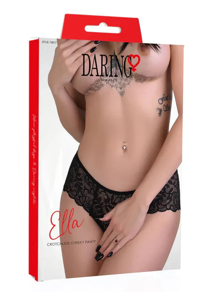 Ella crotchless cheeky panty by Daring Intimates - Happytoys Sexshop: online sex shop for Feeling Happy & Easy 😊 - Discreet geleverd
