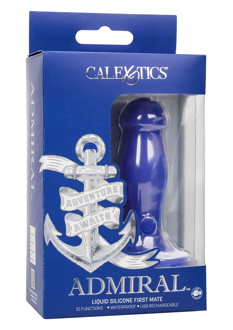 Admiral Liquid Silicone First Mate by CalExotics - Happytoys Sexshop: online sex shop for Feeling Happy & Easy 😊 - Discreet geleverd