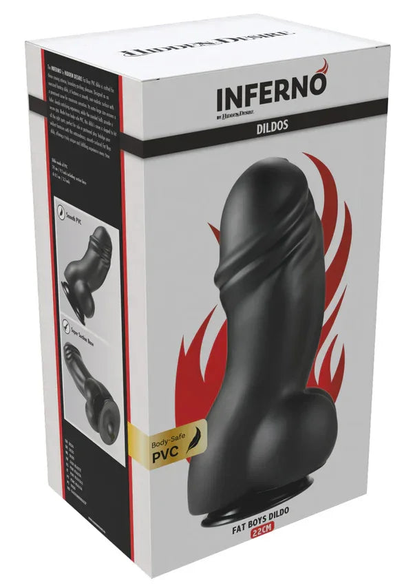 Fat Boys Dildo PVC 22 cm by Hidden Desire - Happytoys Sexshop: online sex shop for Feeling Happy & Easy 😊 - Discreet geleverd