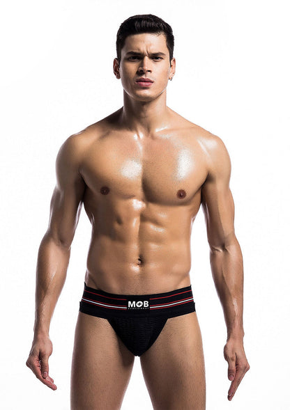 Bestel: Fetish Classic Wide Jockstrap by MOB Eroticwear - bij Happytoys: de erotische sex webshop | liever Happy dan Easy ⭐⭐⭐⭐⭐