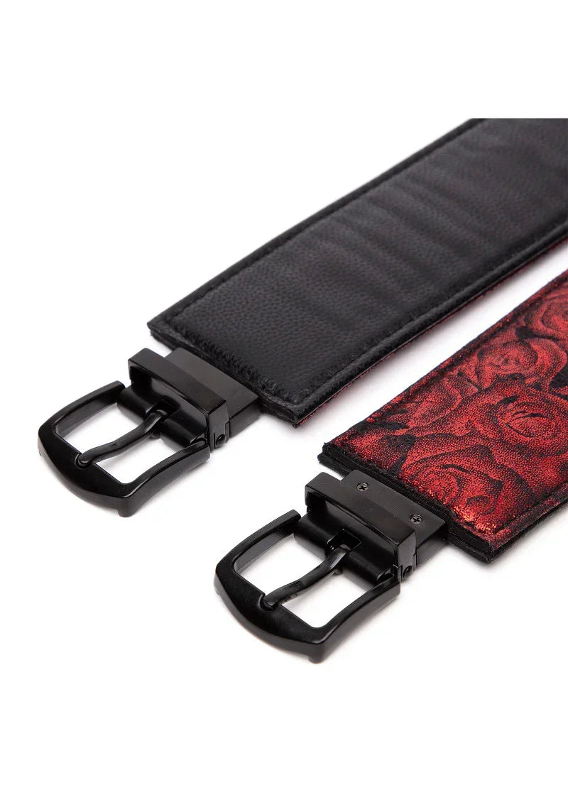 FiftyShadesOfGreyReversePULeatherWristCuffs6 @ Happytoys Sexshop: online sex shop for Feeling Happy & Easy 😊 the erotic store owned by a woman