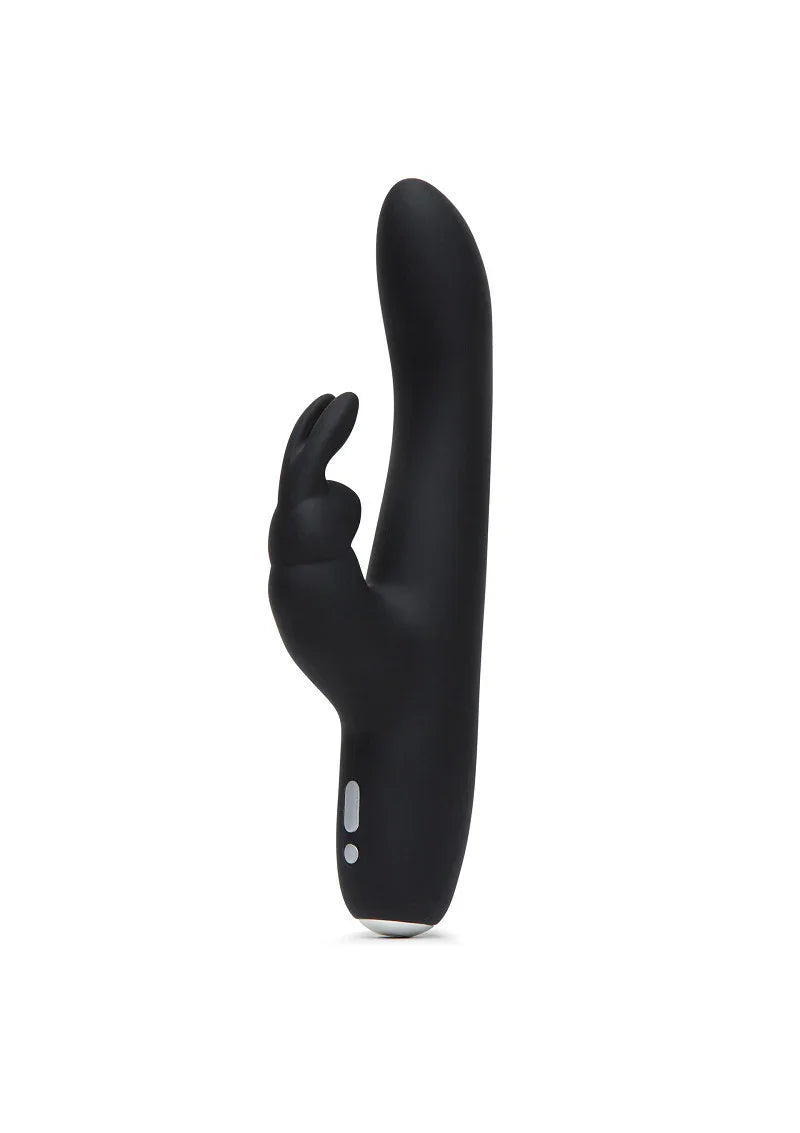 Greedy Girl Rechargeable Slimline Rabbit Vibrator Fifty Shades of Grey - Happytoys Sexshop: online sex shop for Feeling Happy & Easy 😊 - Discreet geleverd