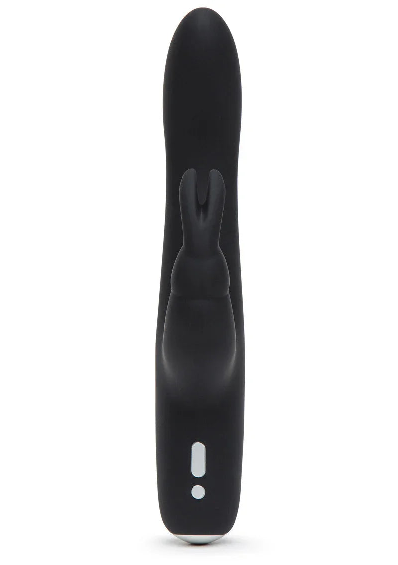 Greedy Girl Rechargeable Slimline Rabbit Vibrator Fifty Shades of Grey - Happytoys Sexshop: online sex shop for Feeling Happy & Easy 😊 - Discreet geleverd