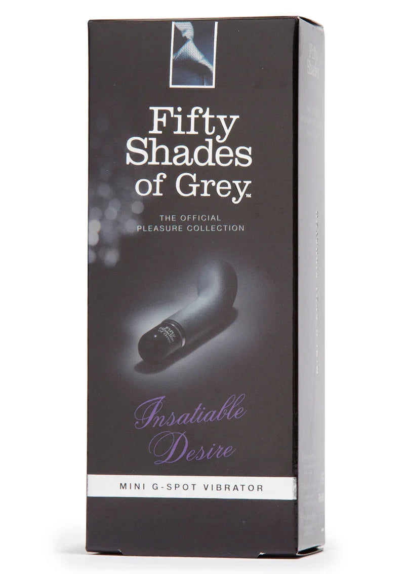 Insatiable Desire Mini G-Spot Vibrator Fifty Shades of Grey - Happytoys Sexshop: online sex shop for Feeling Happy & Easy 😊 - Discreet geleverd