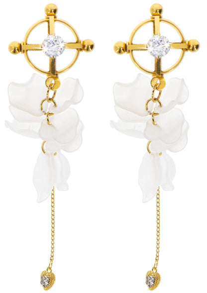 Bestel: Floral Seduction Clamps by Taboom Nipple Play - bij Happytoys: de erotische sex webshop | liever Happy dan Easy ⭐⭐⭐⭐⭐