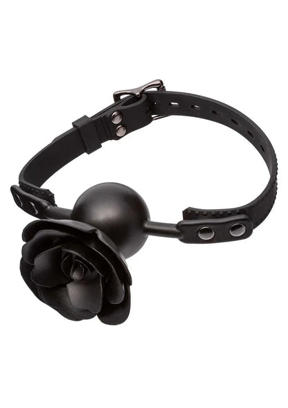 Forbidden Removable Rose Gag by CalExotics - Happytoys Sexshop: online sex shop for Feeling Happy & Easy 😊 - Discreet geleverd