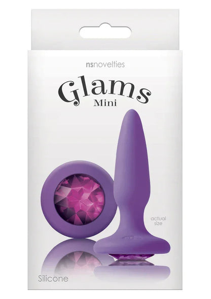 Glams Mini Rainbow Gem Purple by NS Novelties - Happytoys Sexshop: online sex shop for Feeling Happy & Easy 😊 - Discreet geleverd
