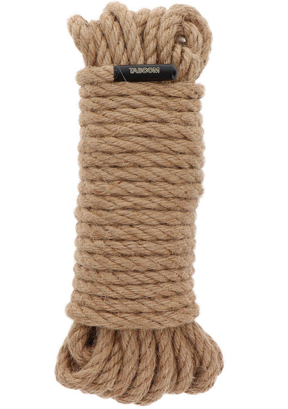 Bestel: Hemp Rope 10 Meter 7 mm by Taboom Bondage Ropes - bij Happytoys: de erotische sex webshop | liever Happy dan Easy ⭐⭐⭐⭐⭐