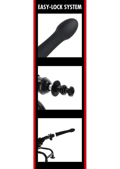 Bangers Fuck Machines Smooth Dong Easy-Lock 19 cm by Hidden Desire - Happytoys Sexshop: online sex shop for Feeling Happy & Easy 😊 - Discreet geleverd