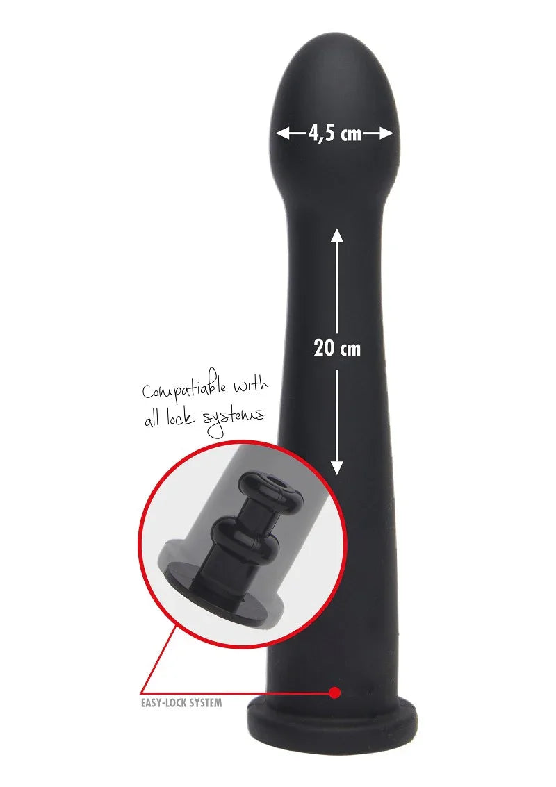 Bangers Fuck Machines Smooth Dong Easy-Lock 19 cm by Hidden Desire - Happytoys Sexshop: online sex shop for Feeling Happy & Easy 😊 - Discreet geleverd