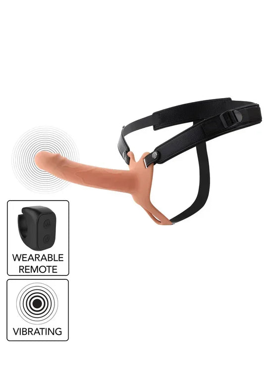 HollowPenisStraponVibrating18cmSkinbyHiddenDesire1 @ Happytoys Sexshop: online sex shop for Feeling Happy & Easy 😊 the erotic store owned by a woman