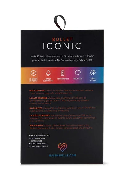 IconicBulletbyNuSensuelle12 @ Happytoys Sexshop: online sex shop for Feeling Happy & Easy 😊 the erotic store owned by a woman