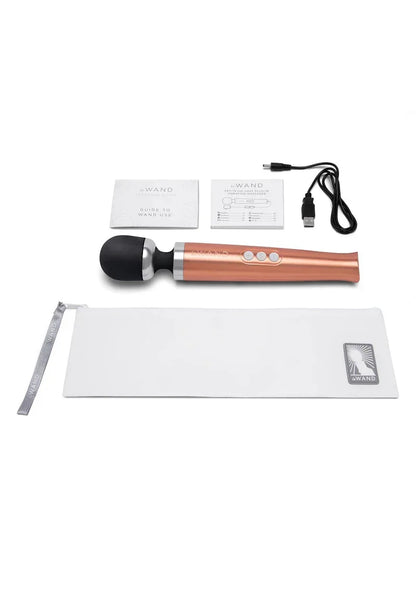 LeWandDieCastRechargeableVibratingMassager_rosegold_7 @ Happytoys Sexshop: online sex shop for Feeling Happy & Easy 😊 the erotic store owned by a woman