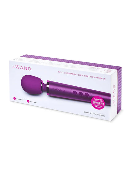 Petite Rechargeable (purple) by Le Wand - Happytoys Sexshop: online sex shop for Feeling Happy & Easy 😊 - Discreet geleverd