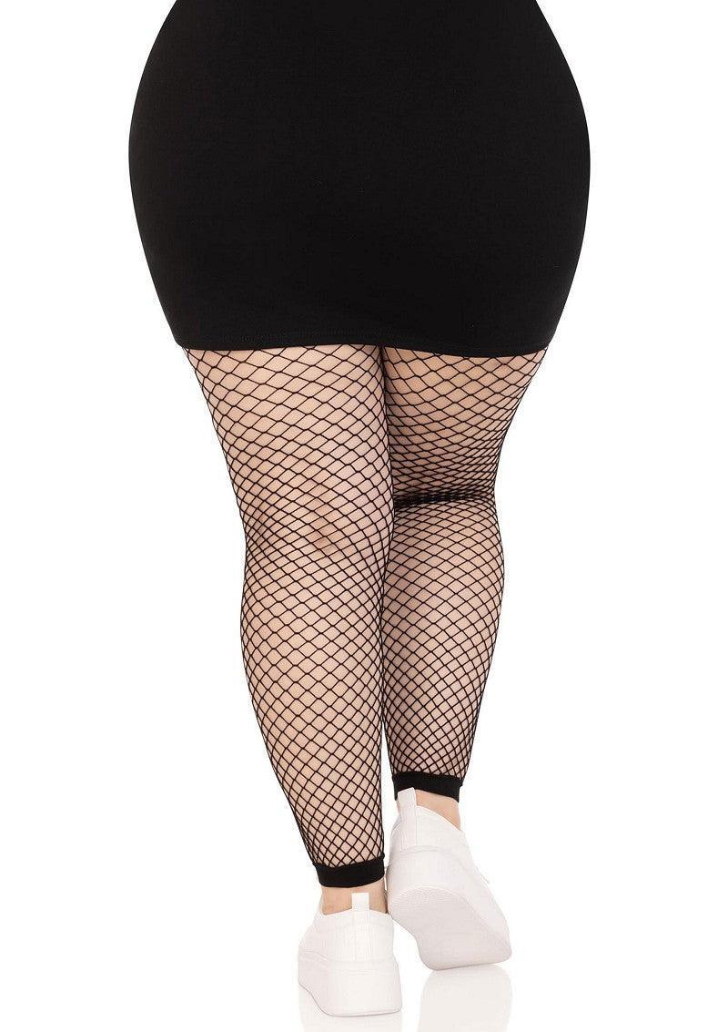 Leg Avenue Net footless tights + - Happytoys Sexshop: online sex shop for Feeling Happy & Easy 😊 - Discreet geleverd