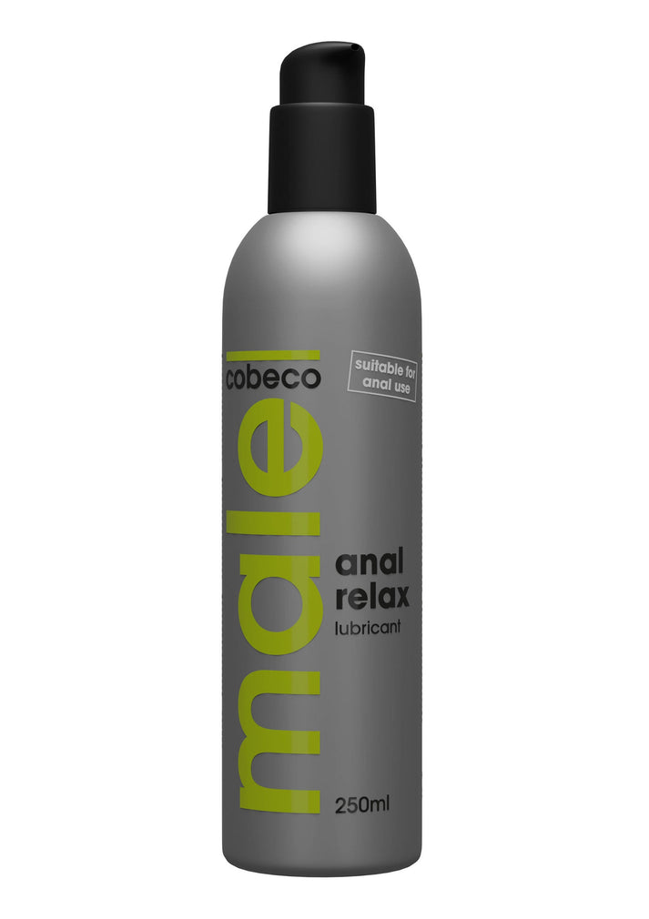 Bestel: Male Anal Relax Lube 250 ml by Cobeco - bij Happytoys: de erotische sex webshop | liever Happy dan Easy ⭐⭐⭐⭐⭐