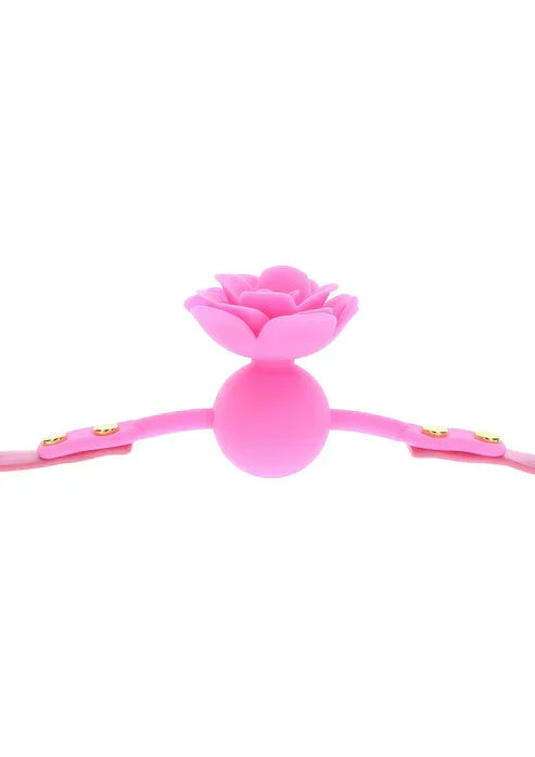 Malibu Rose Ball Gag by Taboom - Happytoys Sexshop: online sex shop for Feeling Happy & Easy 😊 - Discreet geleverd
