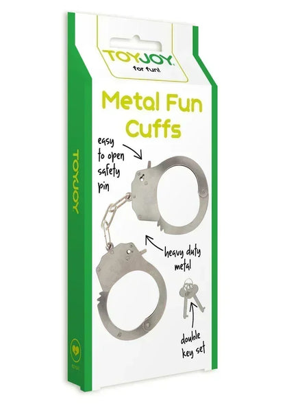 MetalHandcuffsbyToyJoy2 @ Happytoys Sexshop: online sex shop for Feeling Happy & Easy 😊 the erotic store owned by a woman