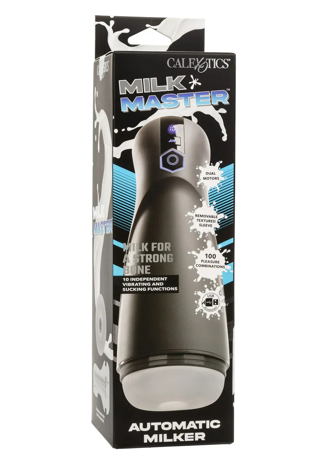 Milk Master Automatic Milker by CalExotics - Happytoys Sexshop: online sex shop for Feeling Happy & Easy 😊 - Discreet geleverd