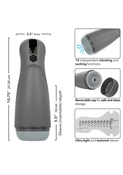 Milk Master Automatic Milker by CalExotics - Happytoys Sexshop: online sex shop for Feeling Happy & Easy 😊 - Discreet geleverd