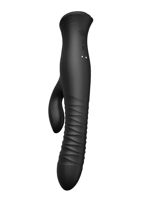 Mose Rabbit Thruster+Heating Black By Zalo - Happytoys Sexshop: online sex shop for Feeling Happy & Easy 😊 - Discreet geleverd