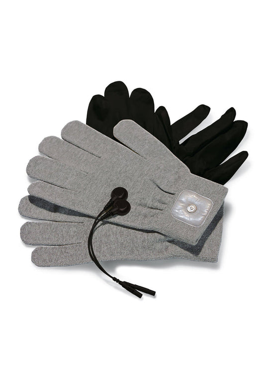 Bestel: Mystim Magic Gloves by MyStim - bij Happytoys: de erotische sex webshop | liever Happy dan Easy ⭐⭐⭐⭐⭐