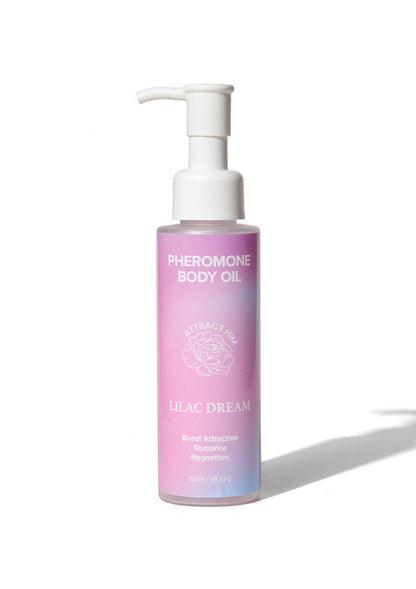 Bestel: Phero Body Oil Attract Him 120 ml by Eye of Love Bloom - bij Happytoys: de erotische sex webshop | liever Happy dan Easy ⭐⭐⭐⭐⭐
