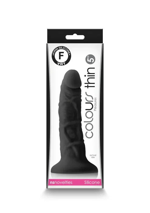 Pleasures Dildo Thin 5 inch by NS Novelties - Happytoys Sexshop: online sex shop for Feeling Happy & Easy 😊 - Discreet geleverd