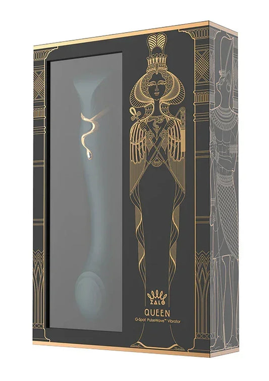 Queen G-Spot Puls Wave Vibrator Purple by Zalo - Happytoys Sexshop: online sex shop for Feeling Happy & Easy 😊 - Discreet geleverd