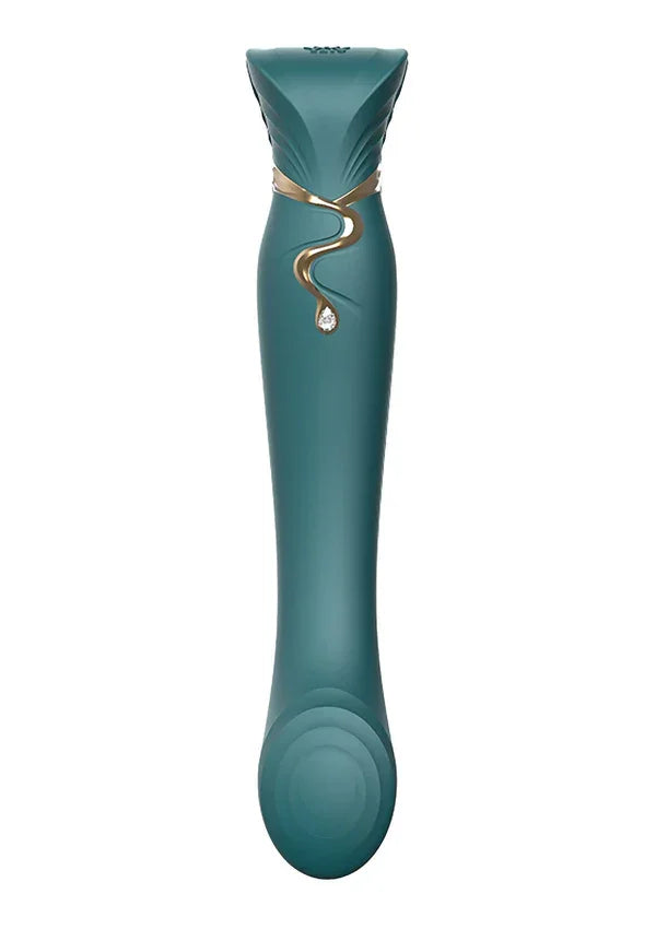 Queen G-Spot Puls Wave Vibrator (green) by Zalo - Happytoys Sexshop: online sex shop for Feeling Happy & Easy 😊 - Discreet geleverd