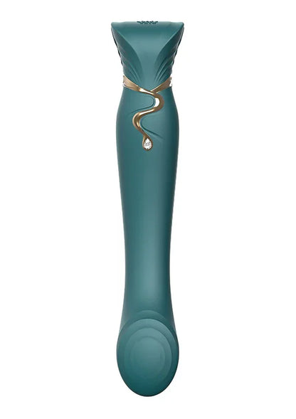 Queen G-Spot Puls Wave Vibrator (green) by Zalo - Happytoys Sexshop: online sex shop for Feeling Happy & Easy 😊 - Discreet geleverd