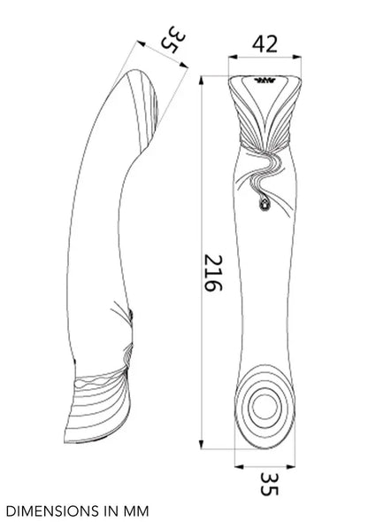 Queen G-Spot Puls Wave Vibrator Purple by Zalo - Happytoys Sexshop: online sex shop for Feeling Happy & Easy 😊 - Discreet geleverd