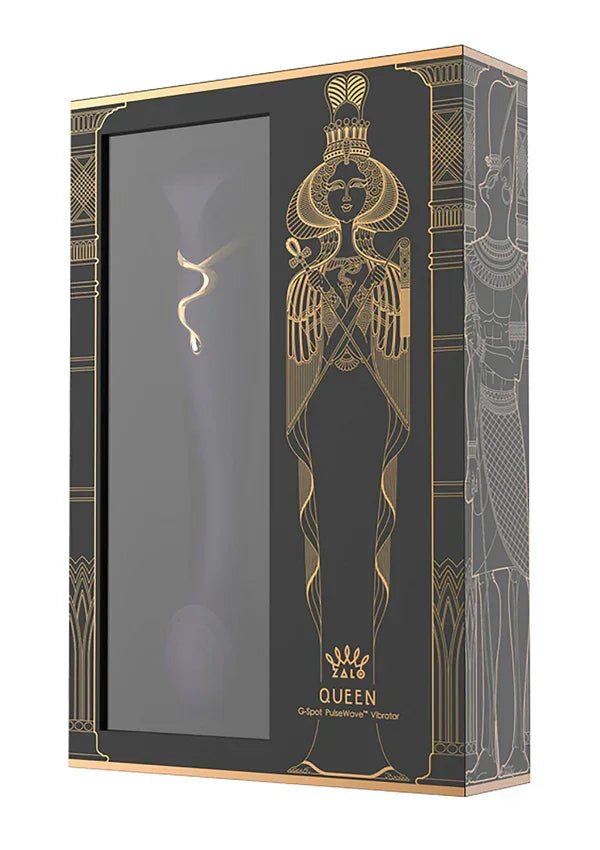 Queen G-Spot Puls Wave Vibrator Purple by Zalo - Happytoys Sexshop: online sex shop for Feeling Happy & Easy 😊 - Discreet geleverd