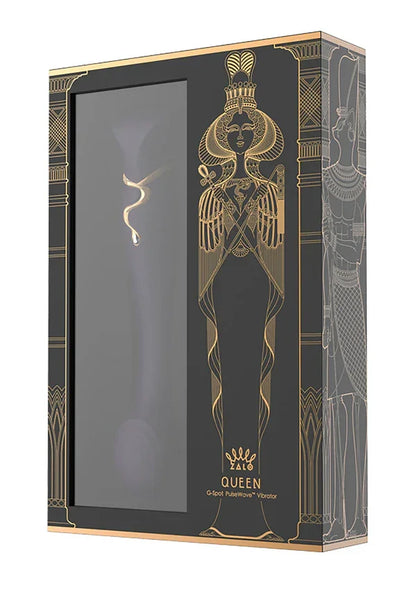 Queen G-Spot Puls Wave Vibrator Purple by Zalo - Happytoys Sexshop: online sex shop for Feeling Happy & Easy 😊 - Discreet geleverd