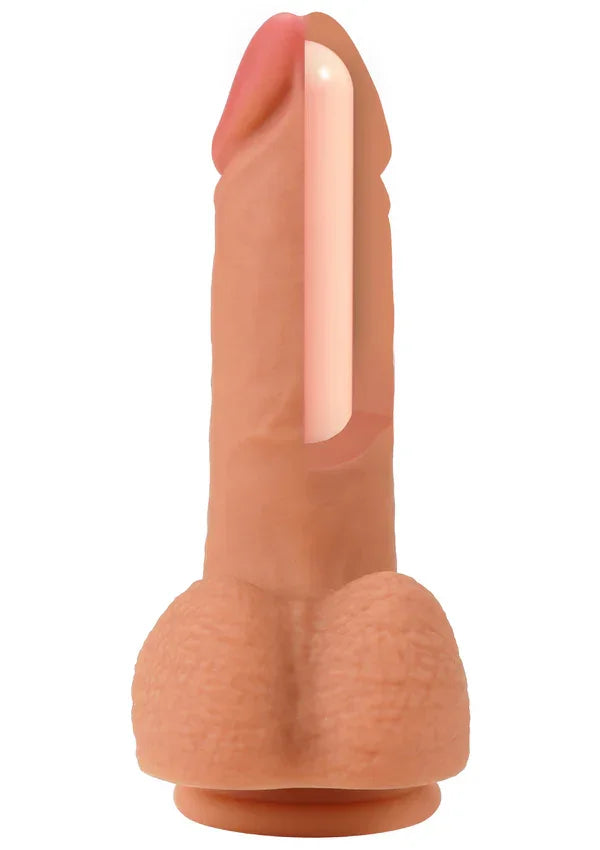 Realistic Dildo Liquid Silicone 16 cm by Hidden Desire - Happytoys Sexshop: online sex shop for Feeling Happy & Easy 😊 - Discreet geleverd
