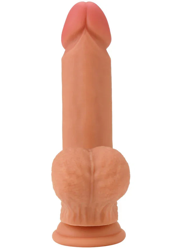 Realistic Dildo Liquid Silicone 19 cm by Hidden Desire - Happytoys Sexshop: online sex shop for Feeling Happy & Easy 😊 - Discreet geleverd