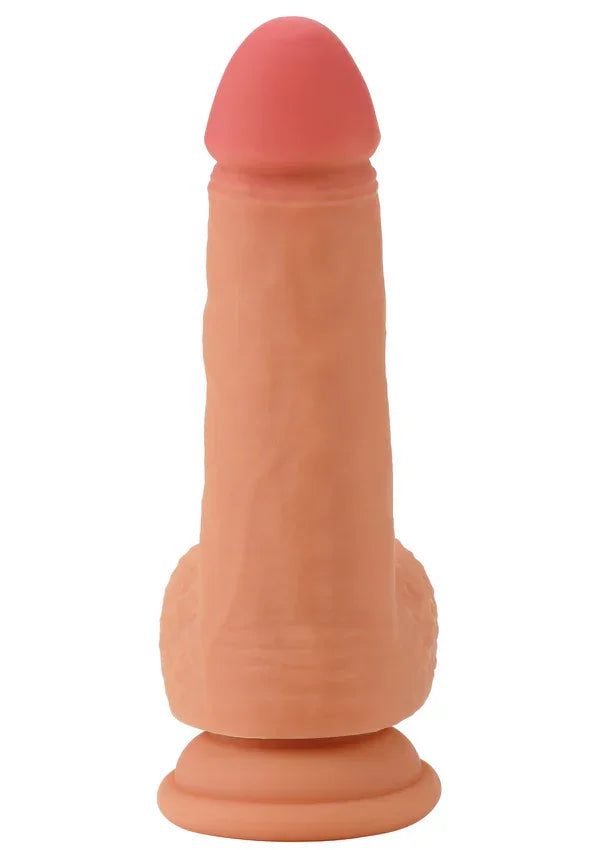 Realistic Dildo Liquid Silicone 20 cm by Hidden Desire - Happytoys Sexshop: online sex shop for Feeling Happy & Easy 😊 - Discreet geleverd
