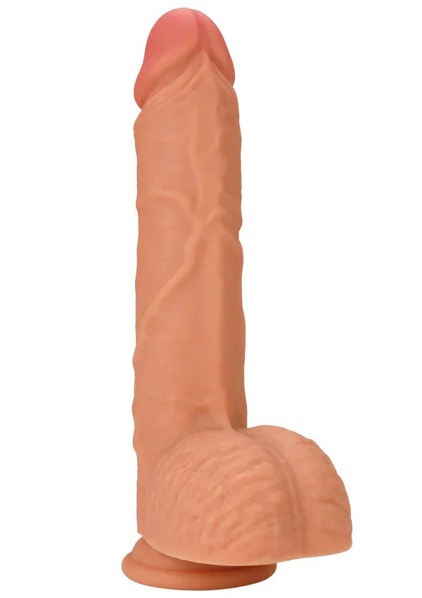 Realistic Dildo Liquid Silicone 23 cm by Hidden Desire - Happytoys Sexshop: online sex shop for Feeling Happy & Easy 😊 - Discreet geleverd