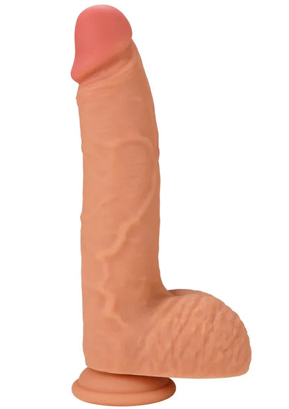 Realistic Dildo Liquid Silicone 23 cm by Hidden Desire - Happytoys Sexshop: online sex shop for Feeling Happy & Easy 😊 - Discreet geleverd