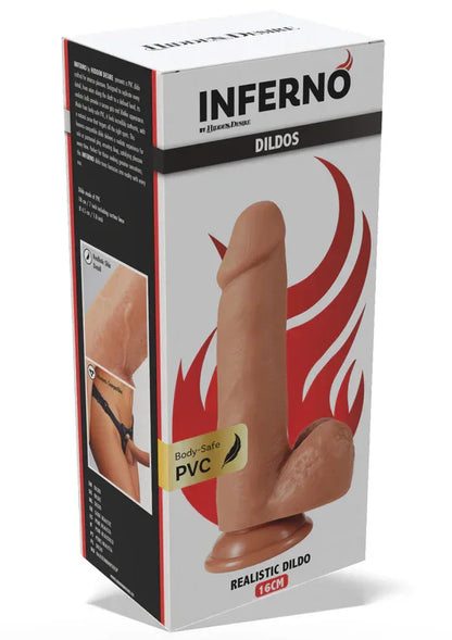 Realistic Dildo PVC 16 cm by Hidden Desire - Happytoys Sexshop: online sex shop for Feeling Happy & Easy 😊 - Discreet geleverd