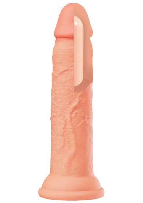 Realistic Dong Liquid Silicone 19 cm by Hidden Desire - Happytoys Sexshop: online sex shop for Feeling Happy & Easy 😊 - Discreet geleverd