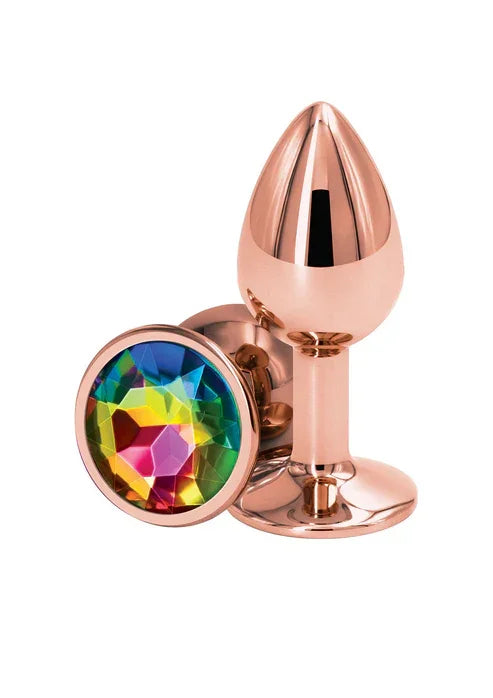 Rear Assets Rose Gold S by NS Novelties - Happytoys Sexshop: online sex shop for Feeling Happy & Easy 😊 - Discreet geleverd